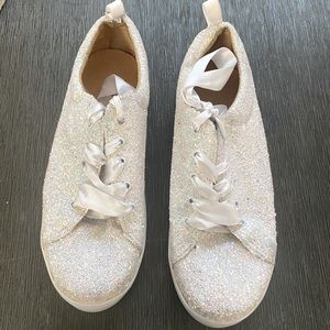Opal Glitter tennis shoes size 5